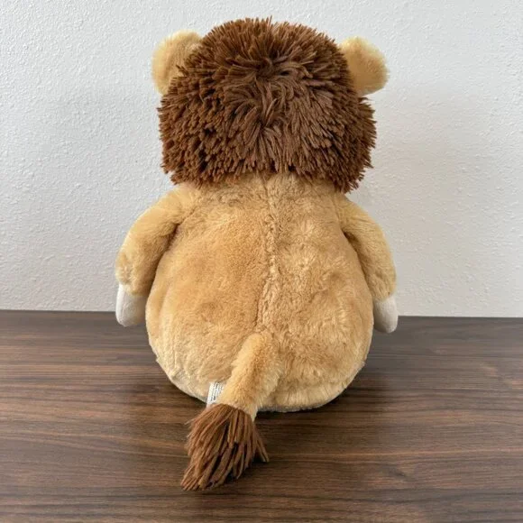 Kellytoy Lion Plush Stuffed Animal Soft Cuddly Toy Brown Shaggy Mane Floppy Legs - Picture 3 of 13